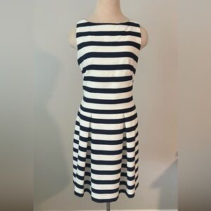 ⬇️ REDUCED! Lauren by Ralph Lauren blue striped sleeveless dress Sz 4